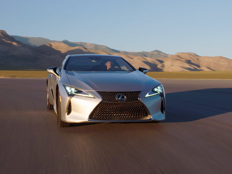 The Lexus LC500 Flies the Coupe