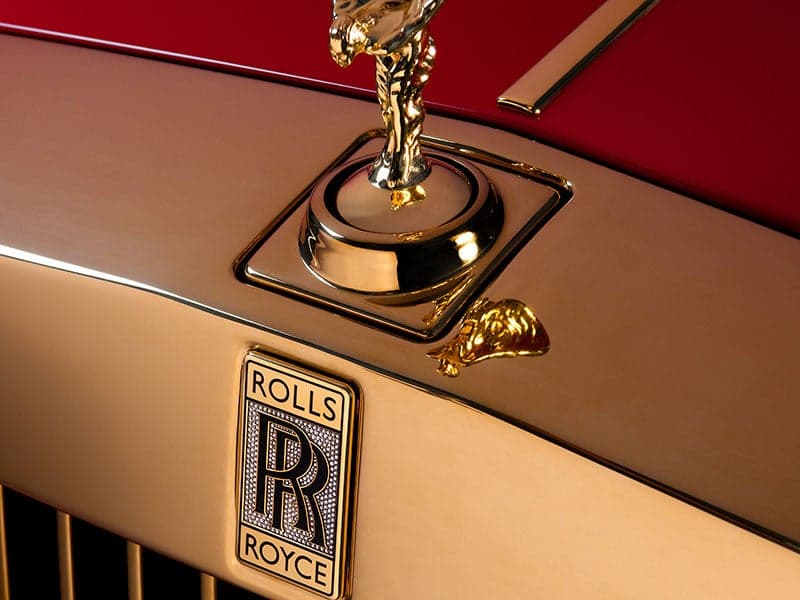 Rolls-Royce Is Giving One Super-Fancy Macau Hotel a Pair of Gold-Infused Phantoms
