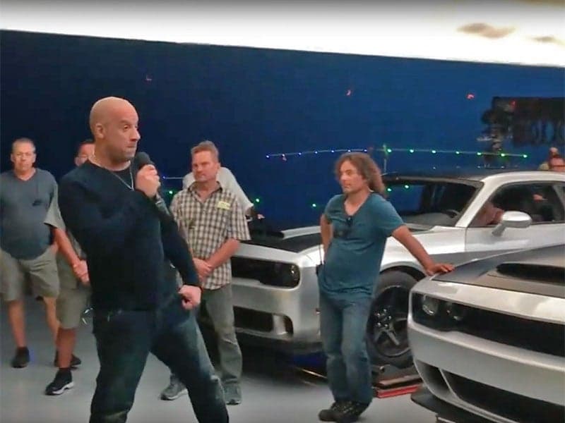 Is That the Dodge Challenger Demon in This Vin Diesel Fast & Furious Video?