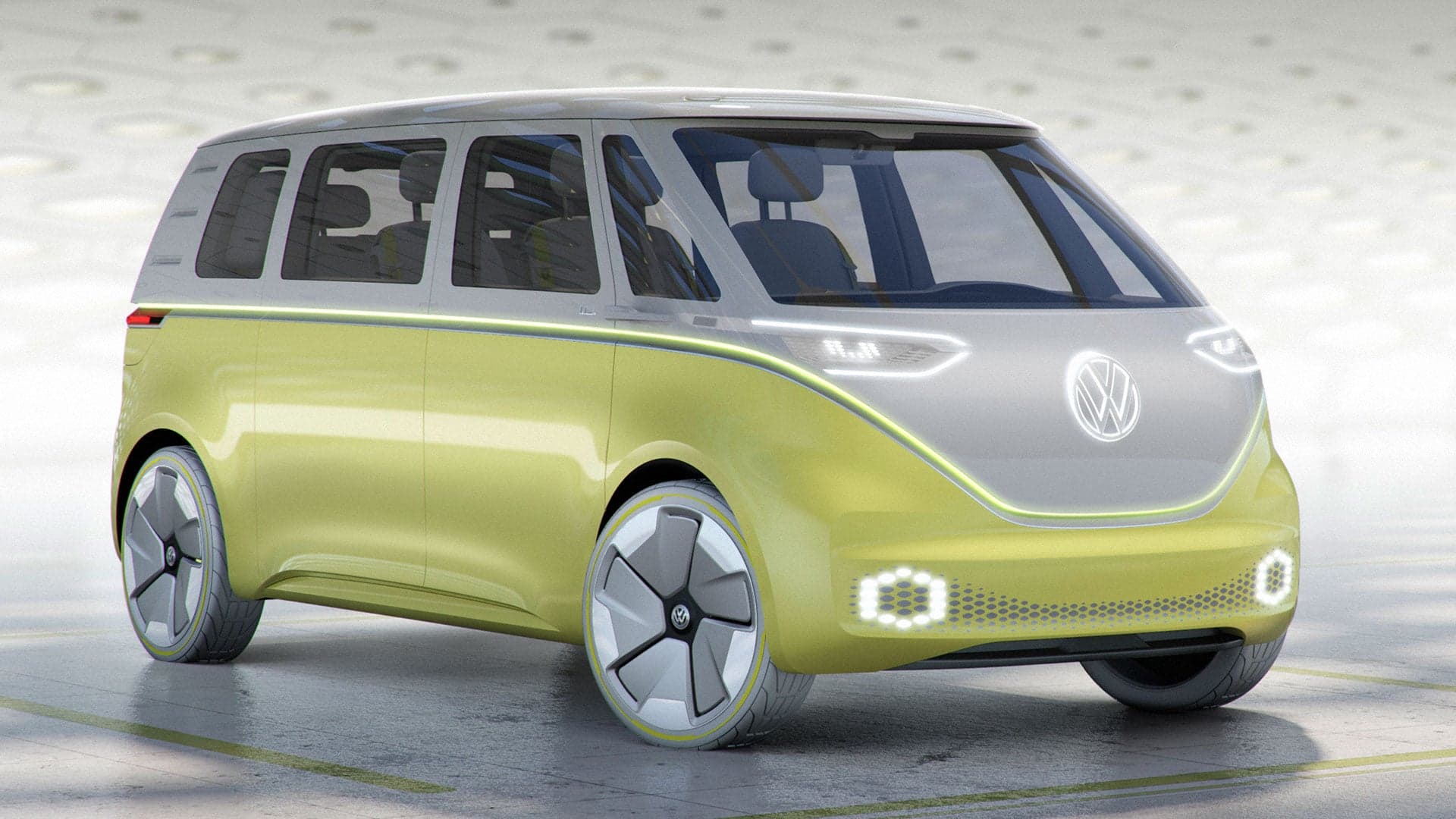 The VW I.D. Buzz Concept Is the Electric Microbus of Tomorrow