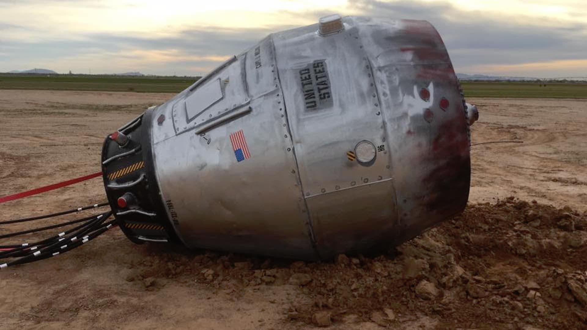 Artist Tricks Arizona Drivers With Fake NASA Space Capsule Crash
