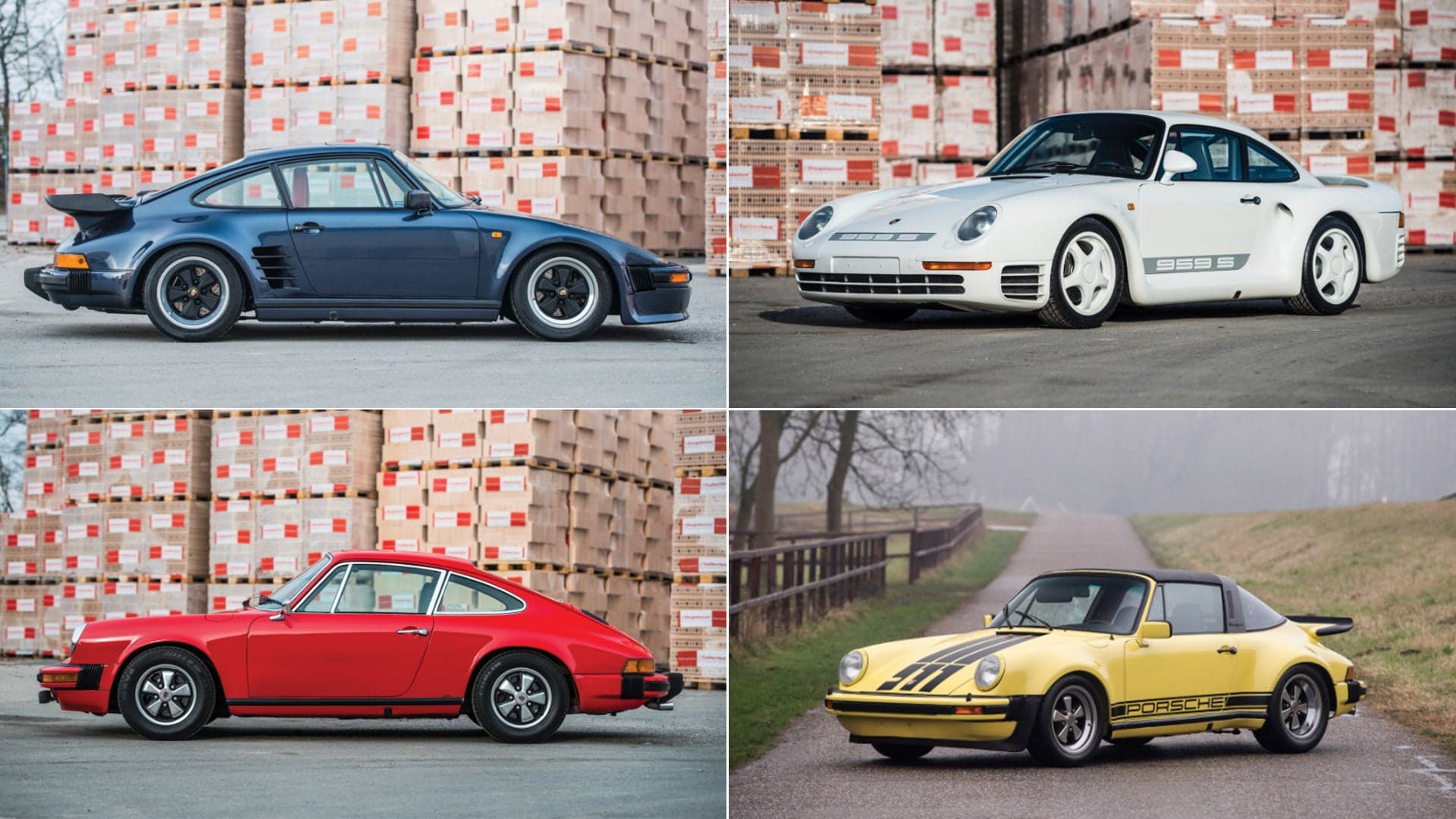 Check Out $10 Million of Porsches Auctioned Off in One Day