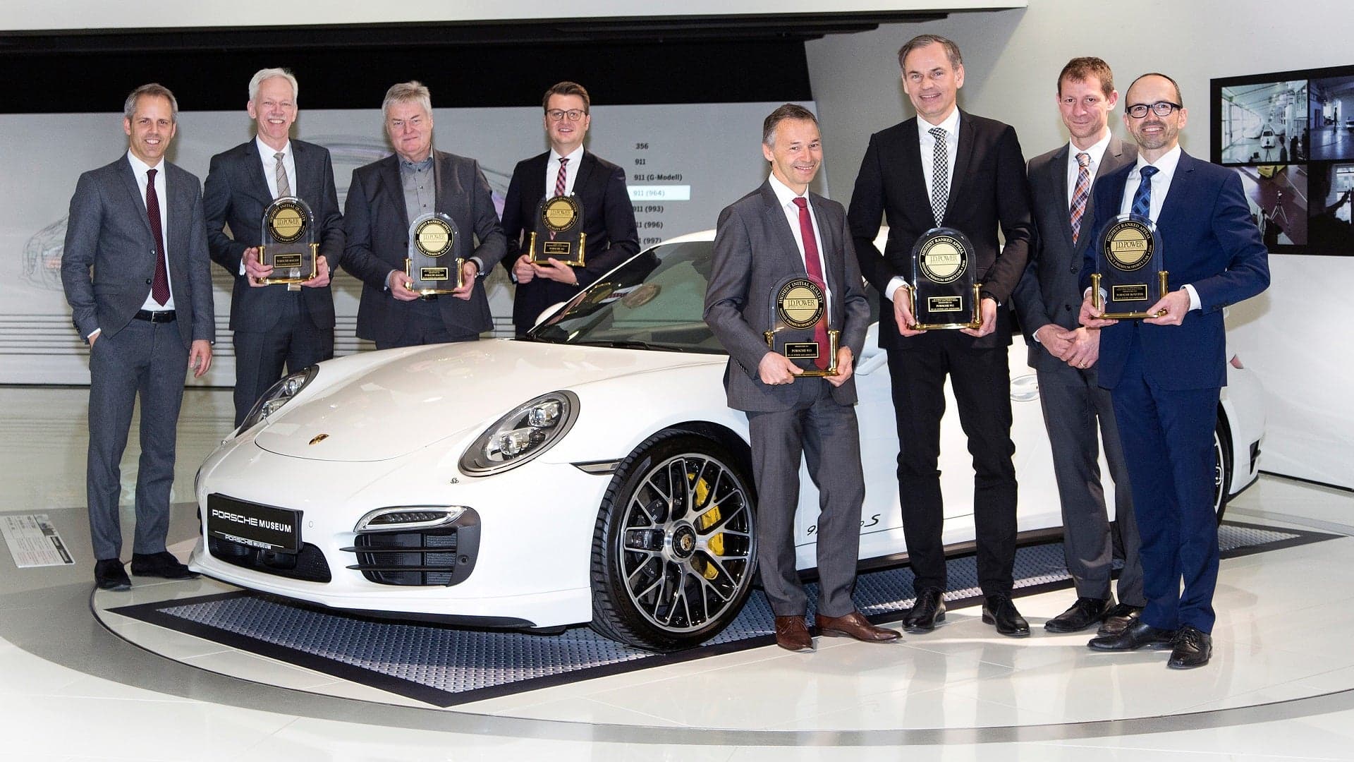 Porsche Models Take Top Honors In Six J.D. Power Categories
