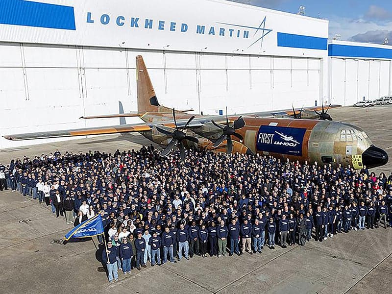 First Civilian Version of the C-130J Super Hercules Rolls Off the Assembly Line