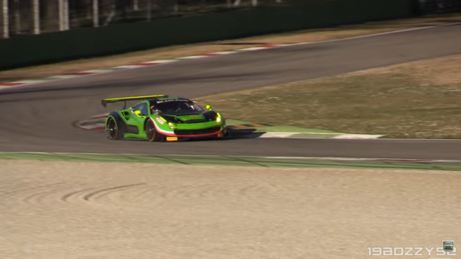 Listen to a Ferrari 488 GT3 Angrily Spool its Turbos