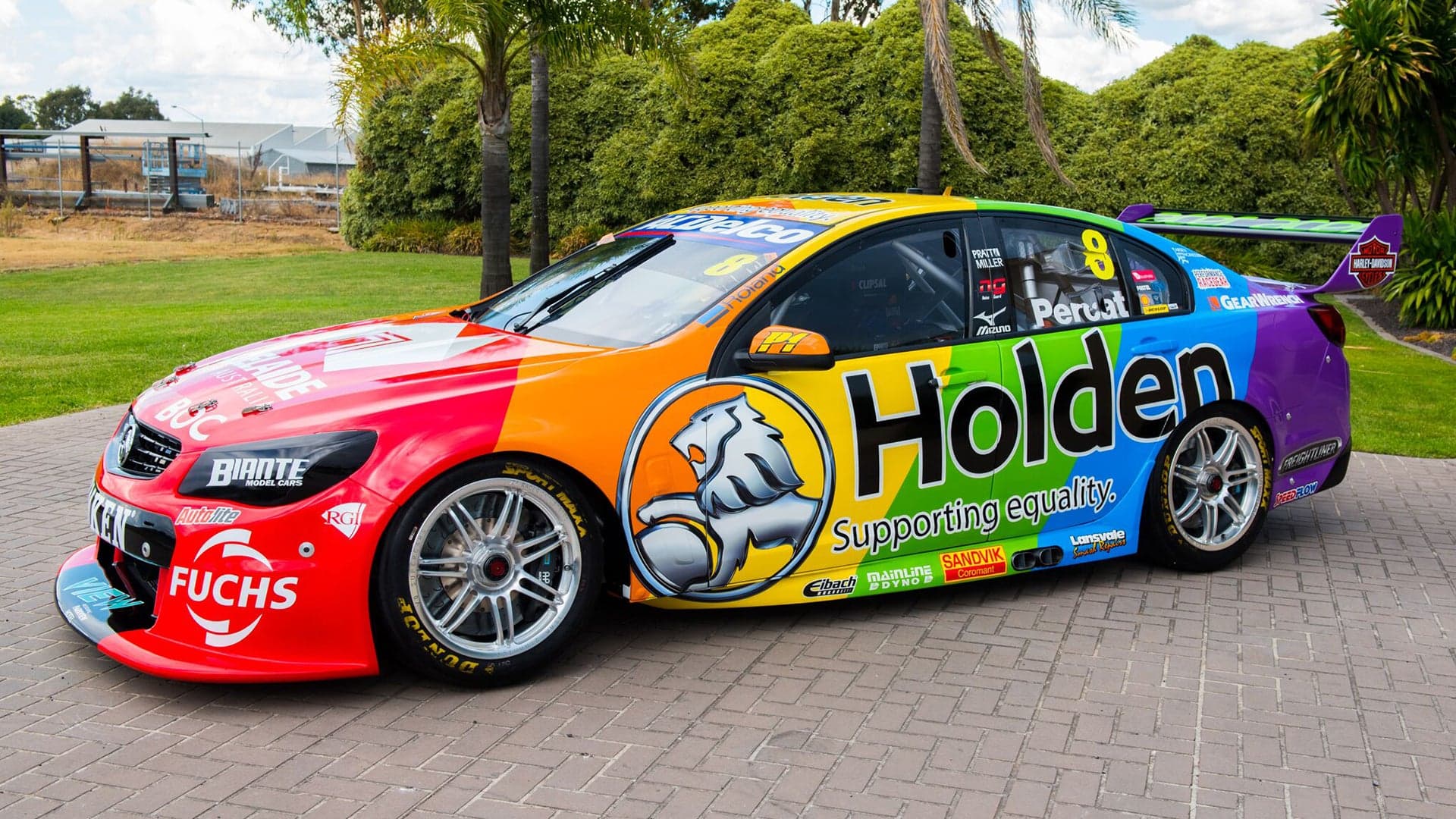 Holden Commodore Supporting Equality Makes Formula One Australia Debut
