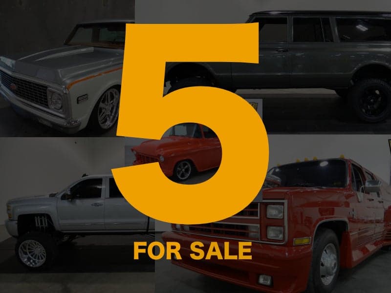 Five Custom GM Rigs For Sale From Gateway Classic Cars