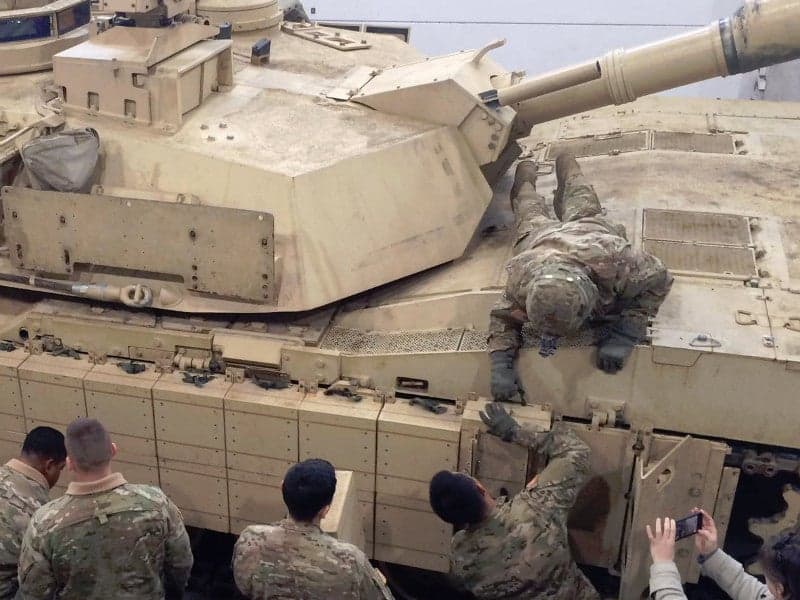 U.S. Army M1 Abrams Tanks in Europe Are Getting Explosive Reactive Armor