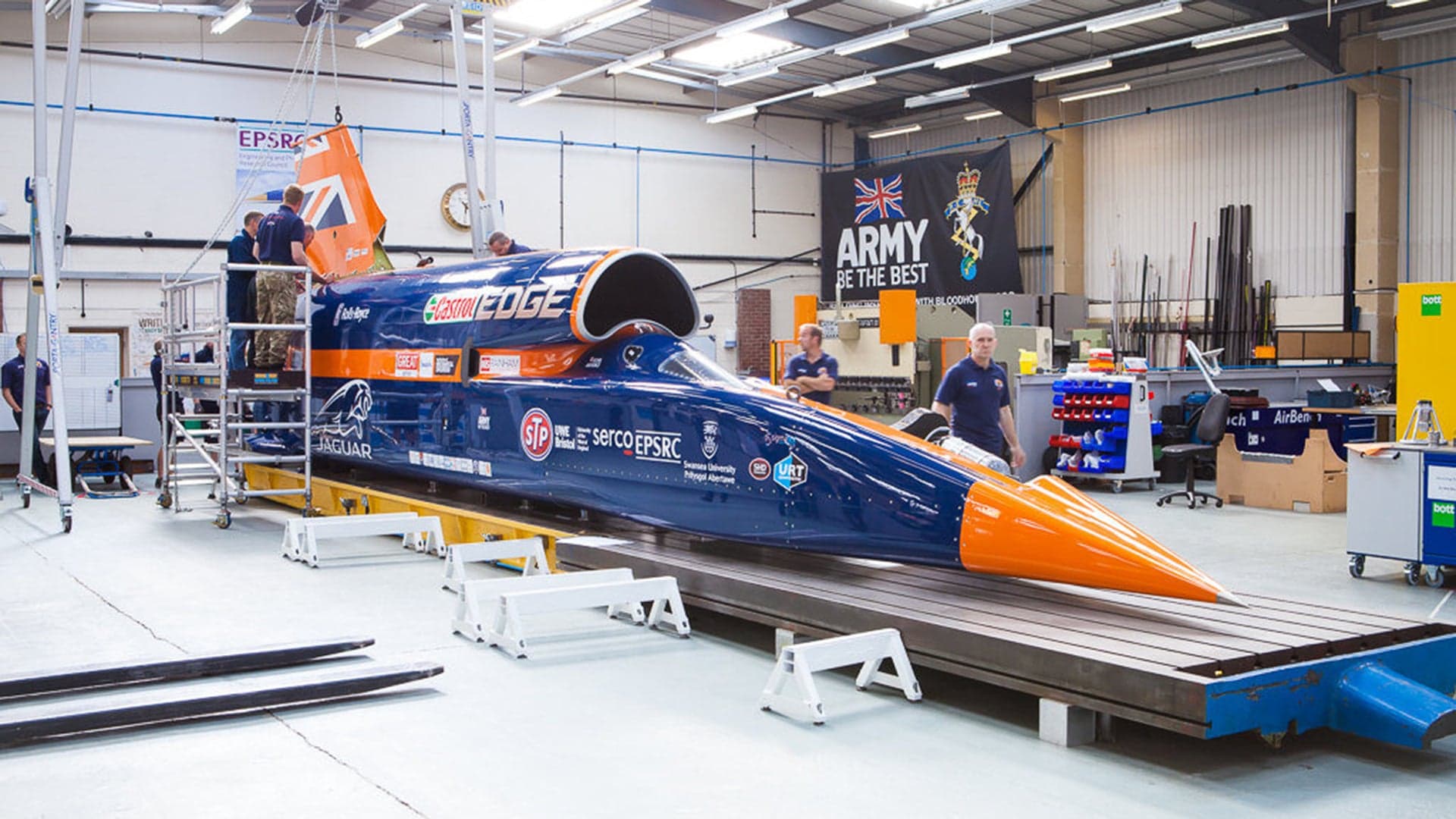 Bloodhound SSC Will Push Supersonic Land Speed Run Back to 2018