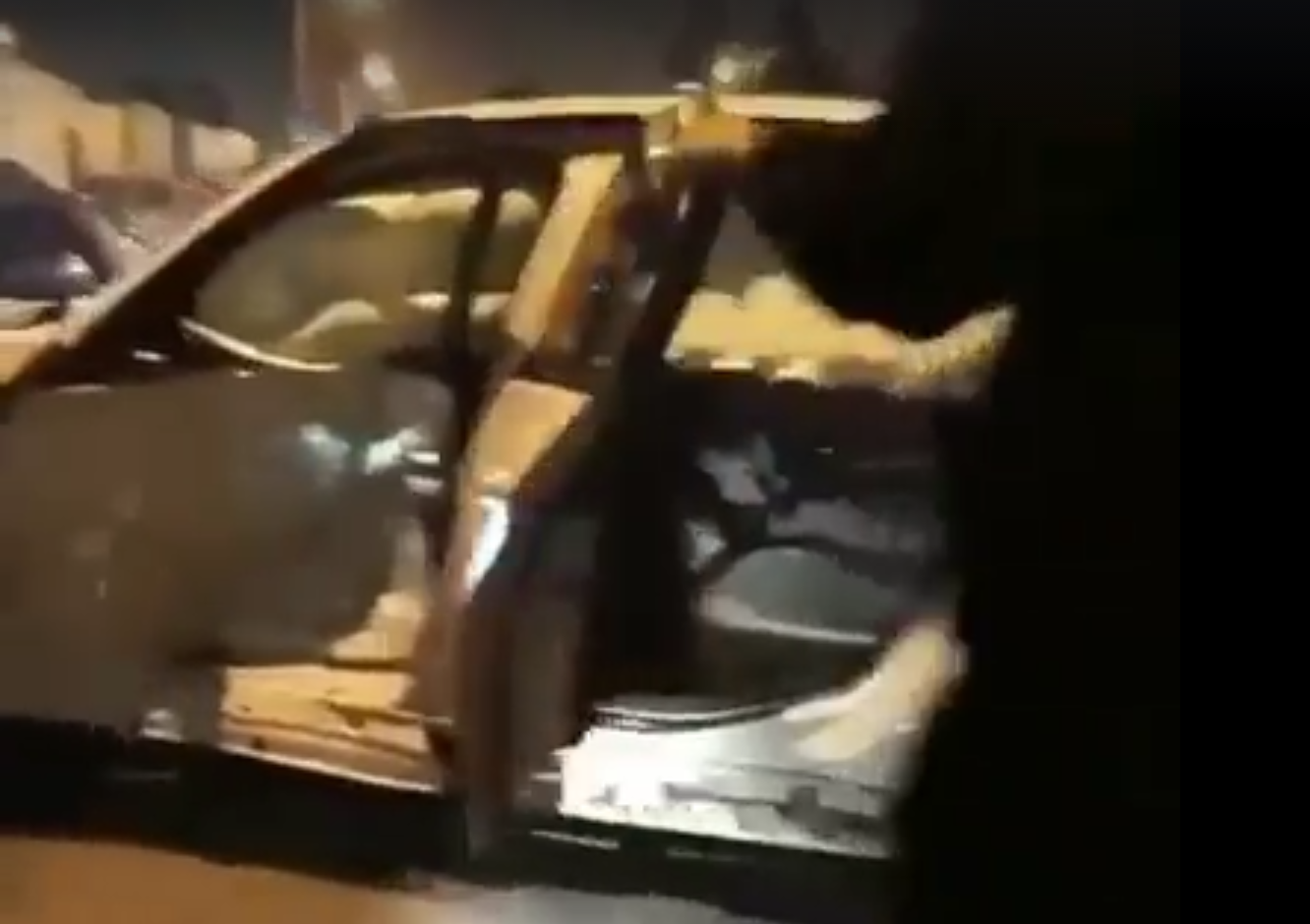 Watch This F30 BMW 3-Series Get T-Boned By A Camaro At A Car Meet