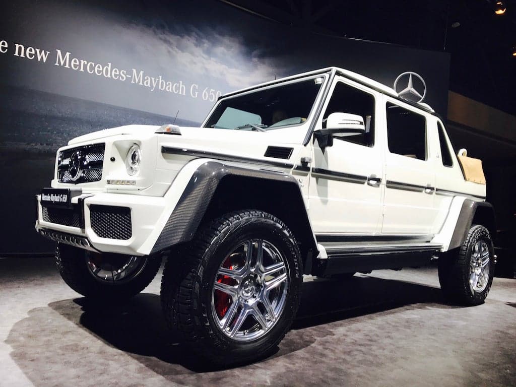 2018 Mercedes-Maybach G650 Landaulet Is the Most Expensive SUV Ever Made