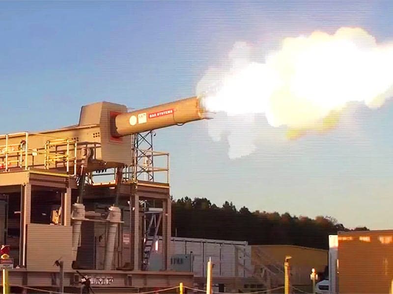 Watch the U.S. Navy Test Fire Its Much Touted Railgun