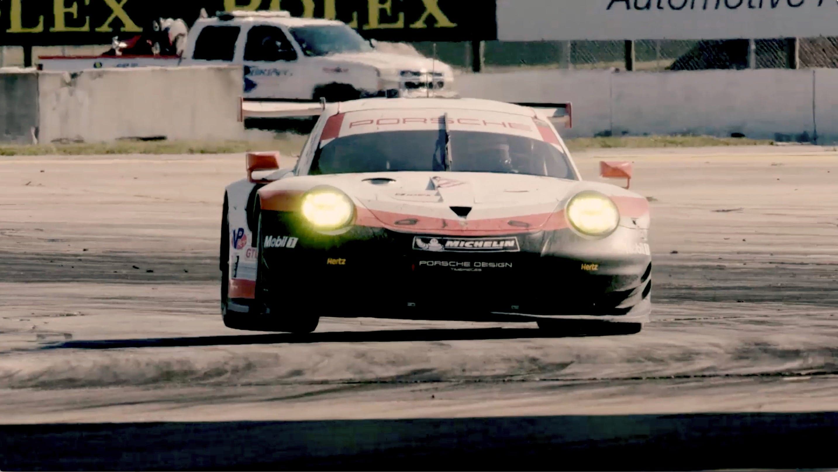 Watch These Porsche 911 RSRs Crush Sebring In Slow Motion