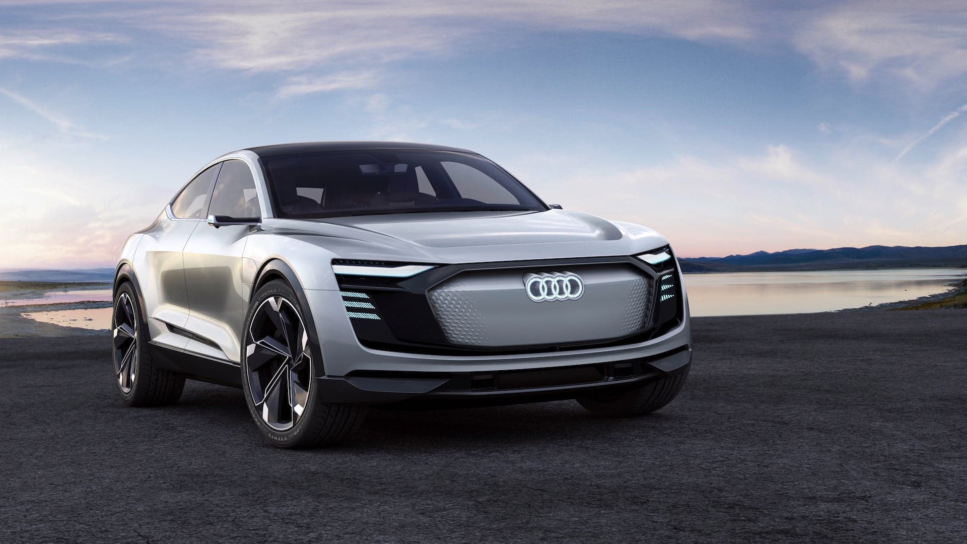 Audi E-Tron Sportback Concept Is a Production-Bound Electric Crossover Coupe