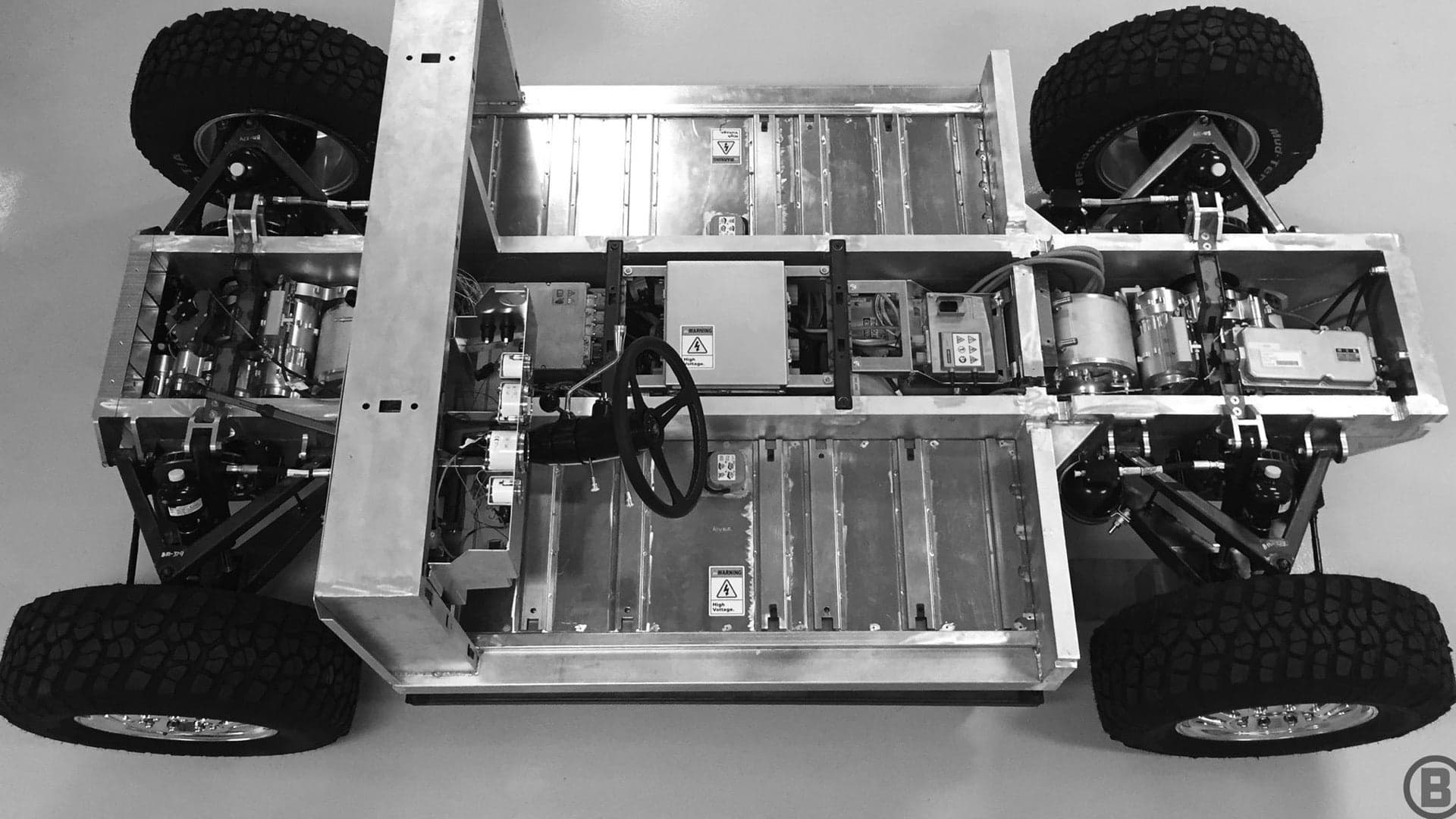 Bollinger Motors Reveals Chassis for Electric Off-Road Truck