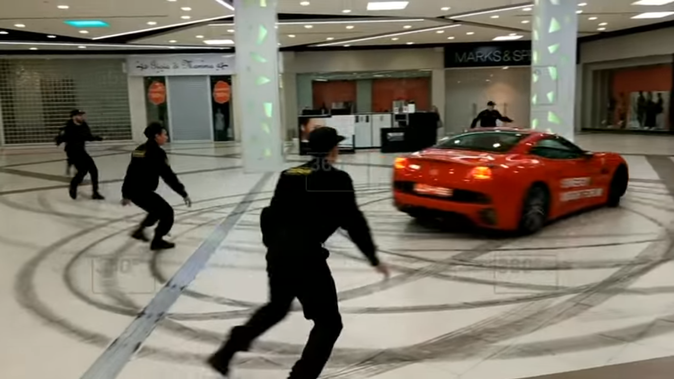 Watch a Russian Ex-Mayor Channel Jeremy Clarkson in a Ferrari California