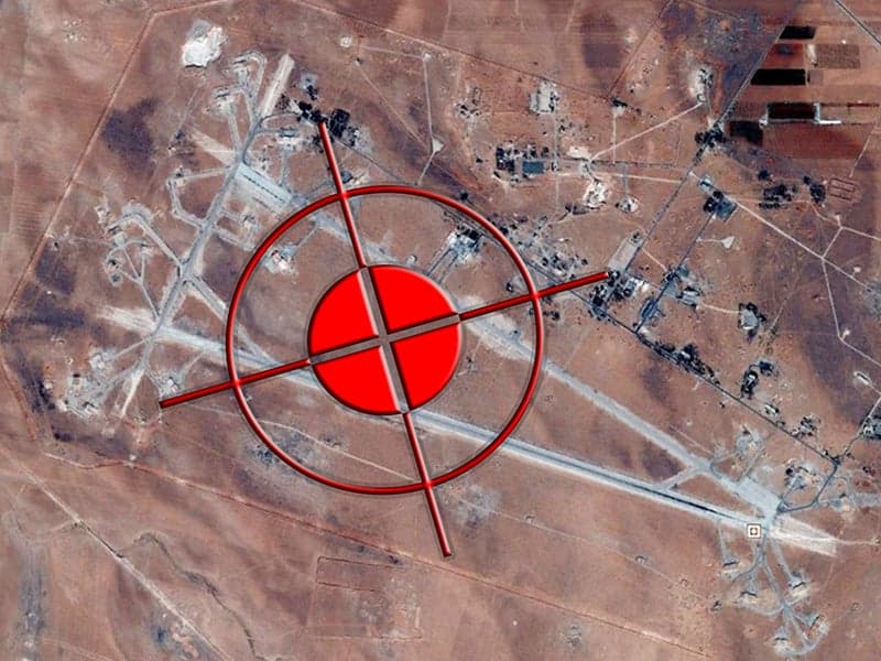 US Launched Tomahawk Missile Attack On Shayrat Air Base In Syria (Updated)
