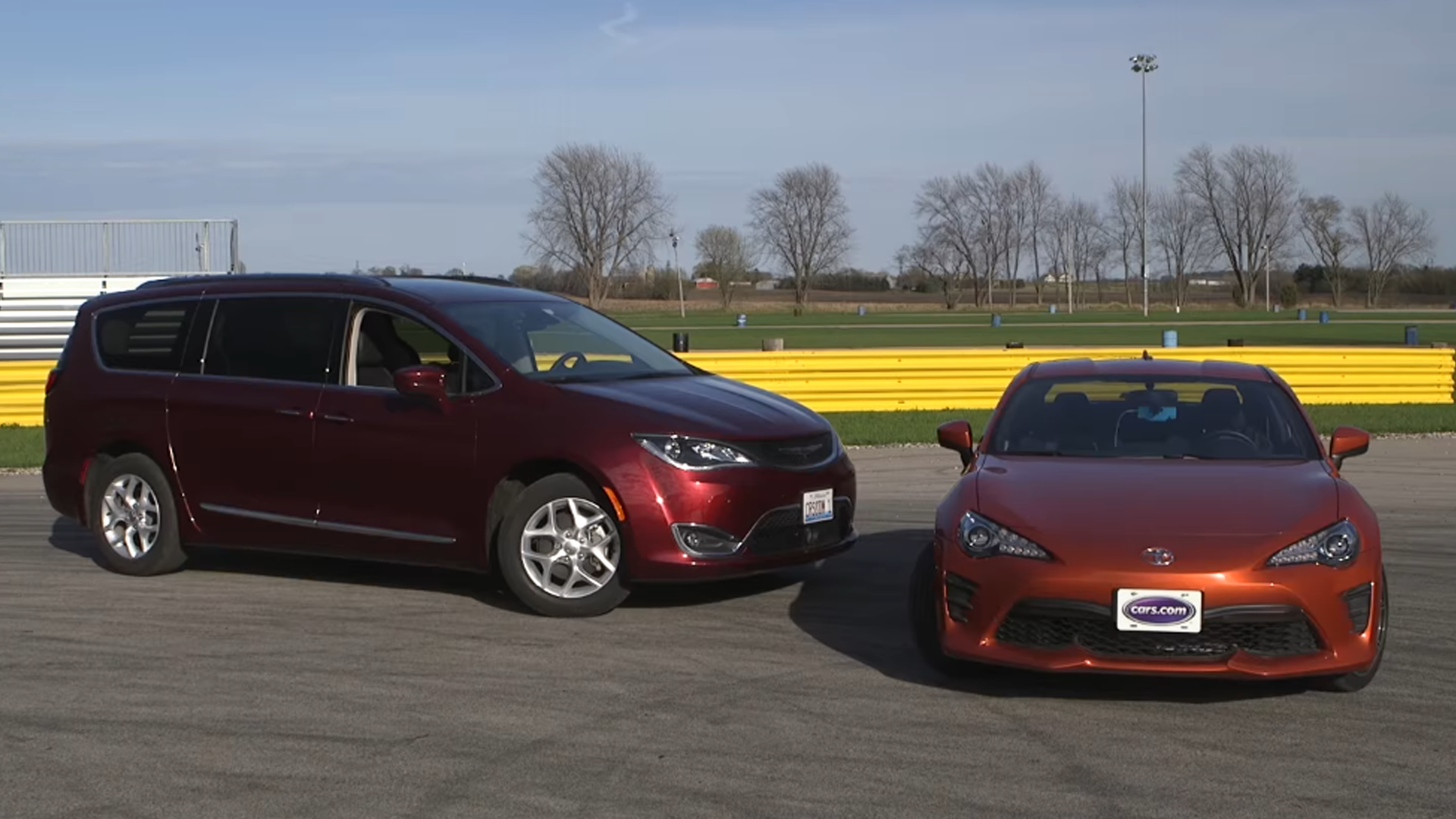 Will a Toyota 86 Beat a Chrysler Pacifica in a Drag Race?