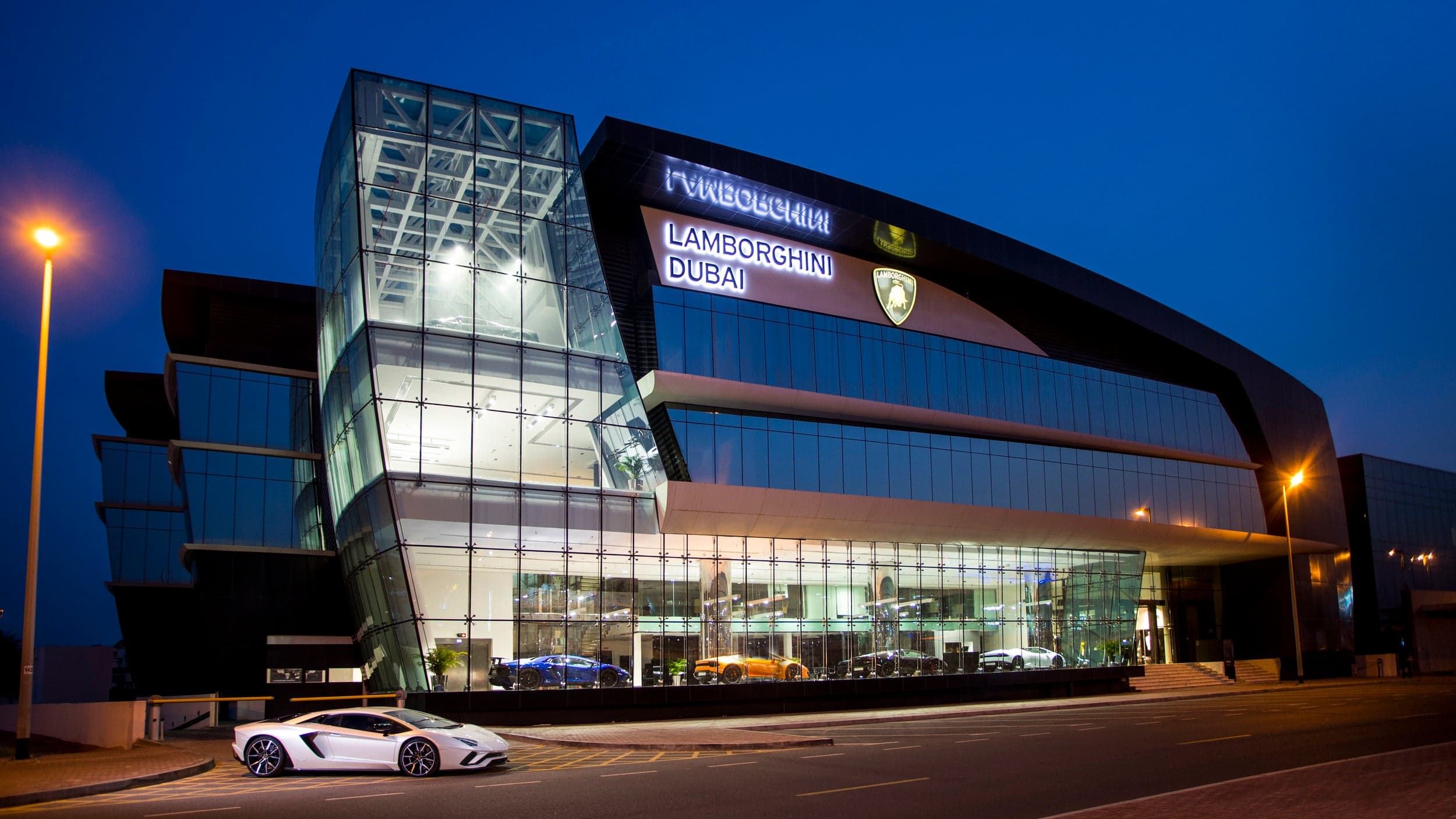 Largest Lamborghini Dealership on Earth Built in Dubai