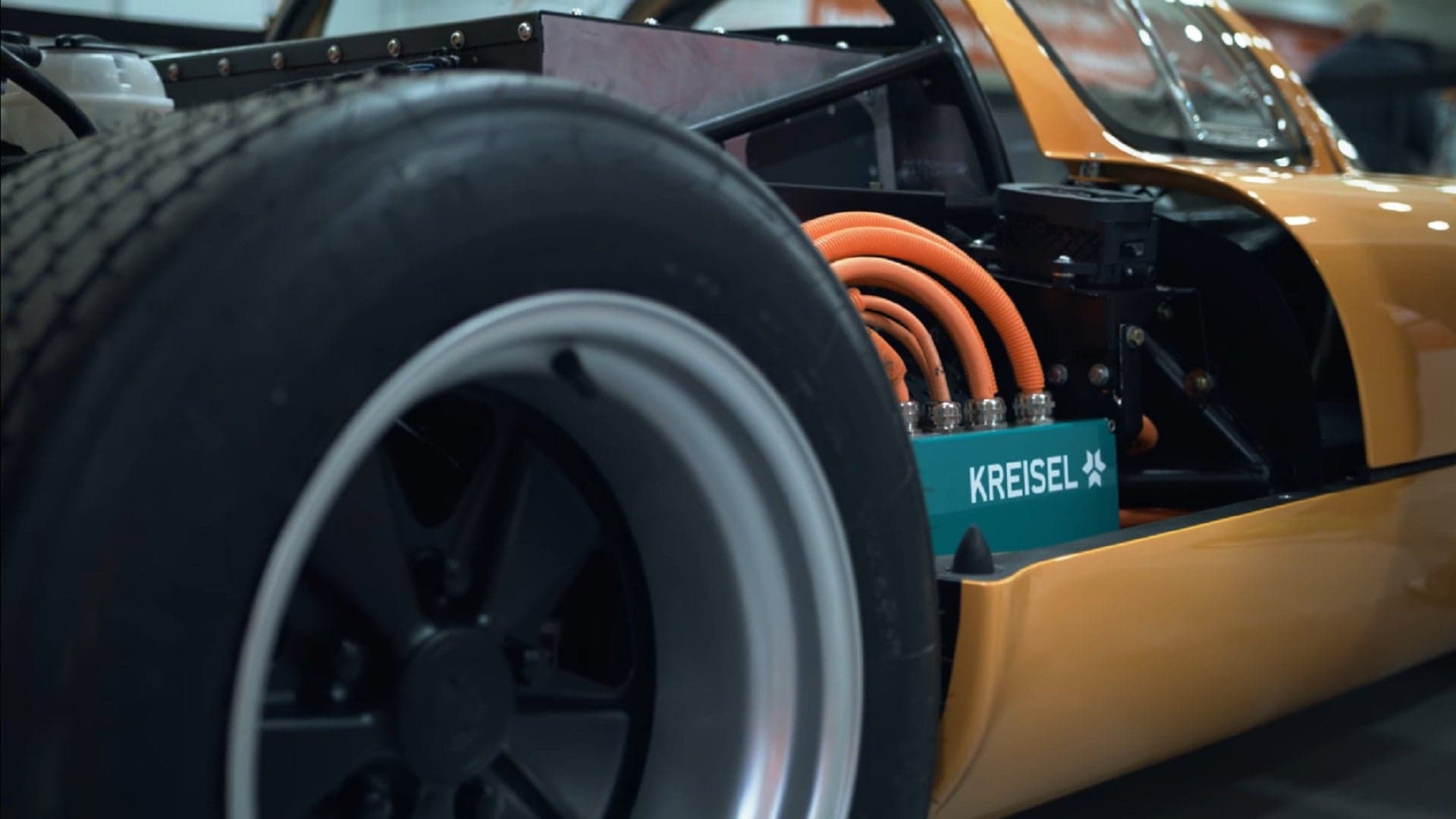 Kreisel Amps Up Fiberglass Porsche 910 Replica With Electric Power
