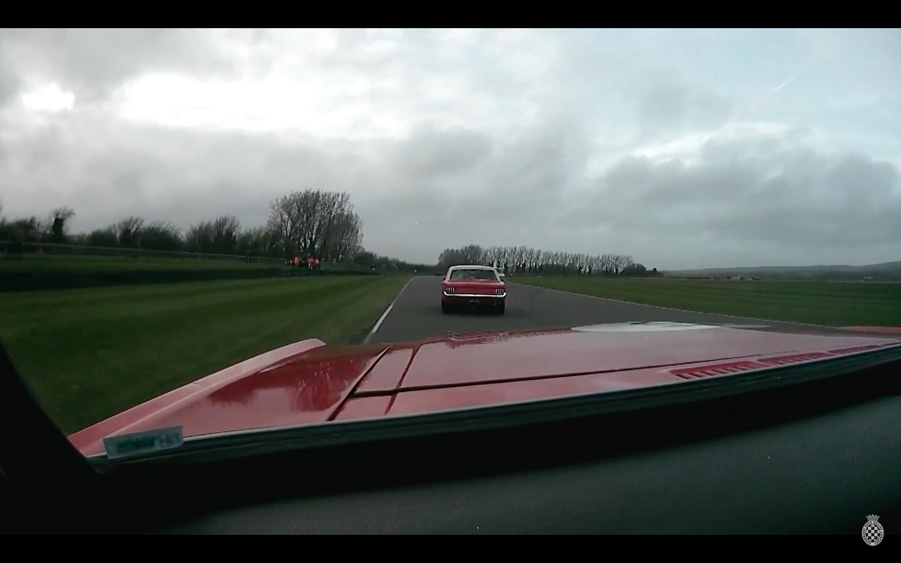 Watch Two 1965 Ford Mustangs Make War On Track At Goodwood
