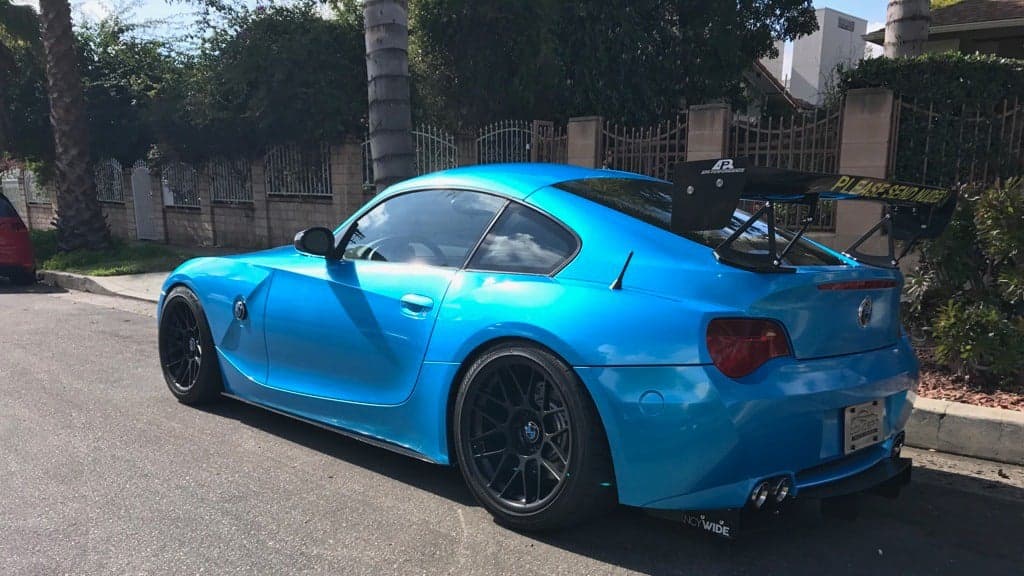 A Modified BMW Z4M Coupe for the Races
