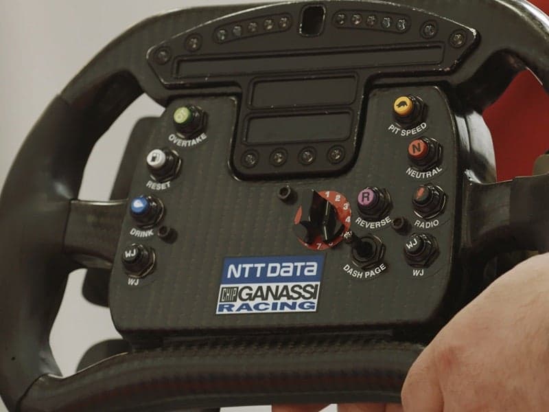 What’s On An IndyCar Steering Wheel?