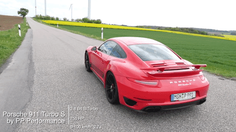 Watch This 750-HP Porsche 911 Turbo S Blast from 0 to 150 MPH in 12 Seconds