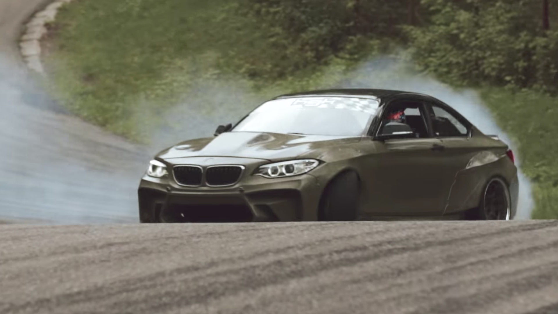 Watch This 820-HP BMW M2 Drift Like Mad