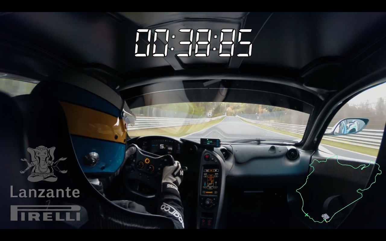 Watch the McLaren P1 LM Set a Nurburgring Record