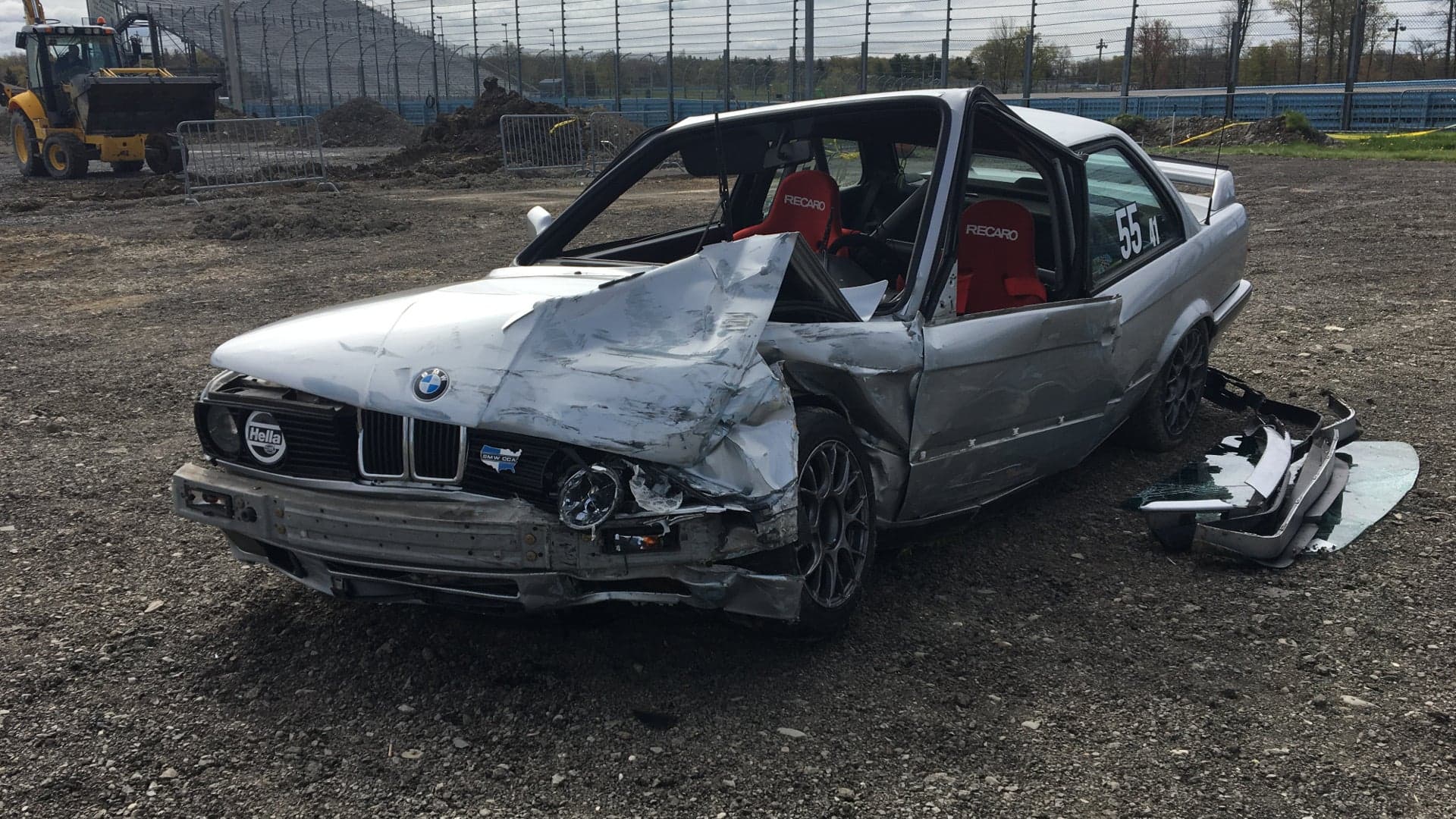 Terrifying BMW E30 Crash Shows What Happens When You Lose Your Brakes At 100+ MPH