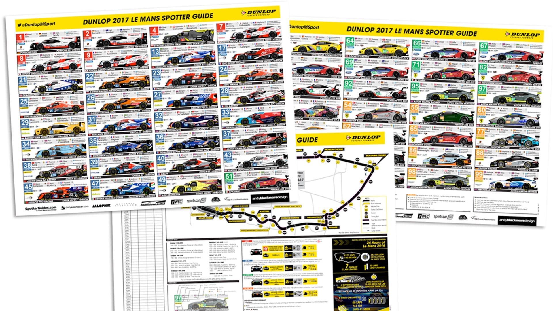 This Year’s 24 Hours Of Le Mans Spotters Guide Is Out