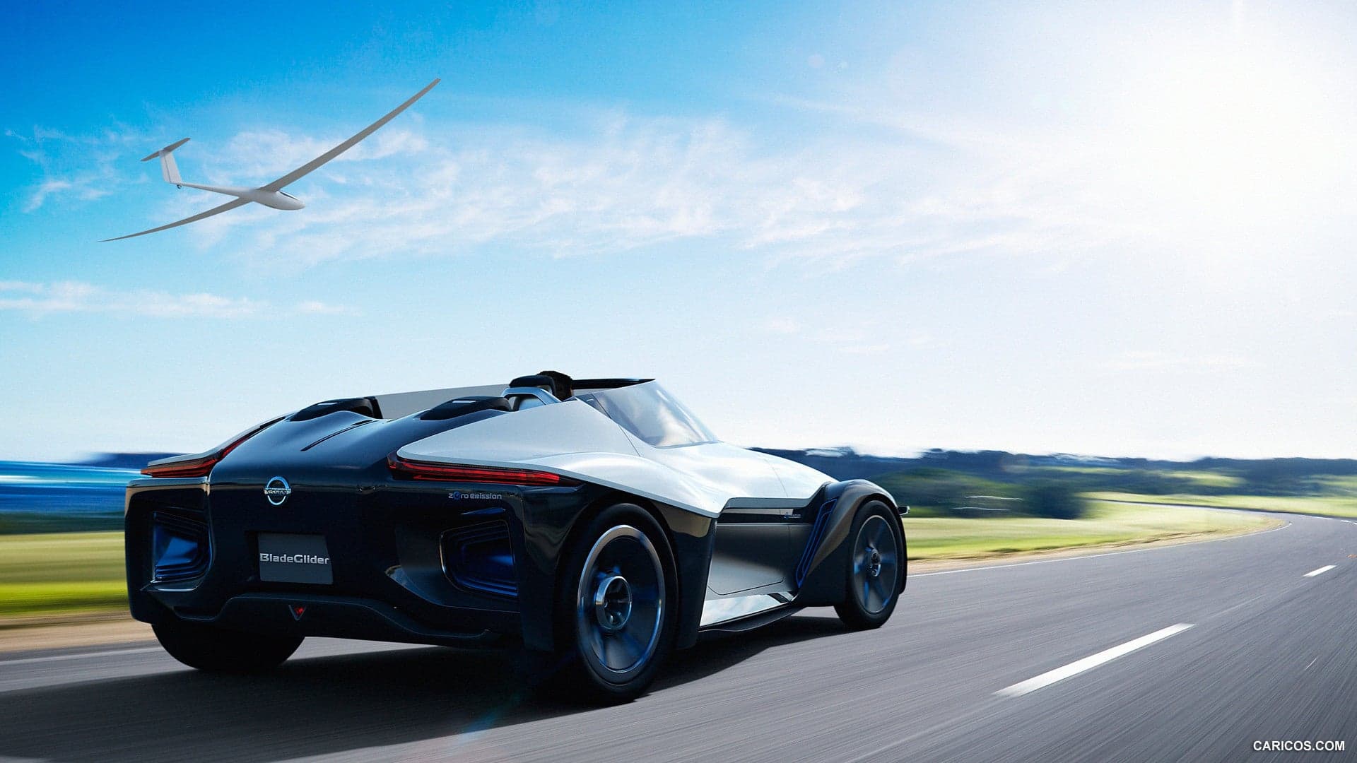 Nissan Brings its Electric ‘BladeGlider’ Sports Car to Goodwood