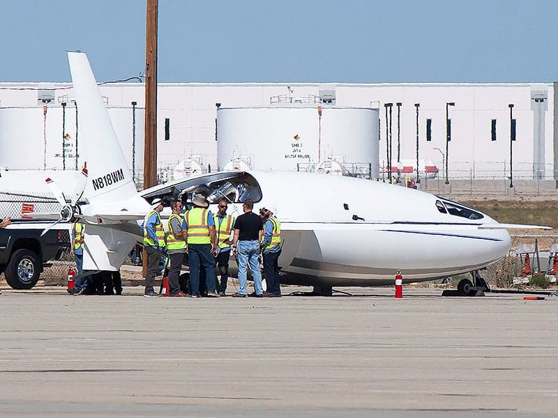Unmasking The Bullet-Shaped Mystery Aircraft After It Reemerges At Victorville
