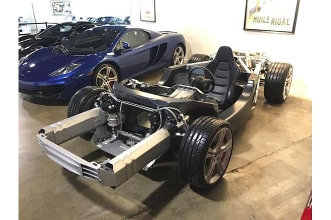 Buy This Ultra-Rare McLaren MP4-12C Rolling Chassis For $80,000