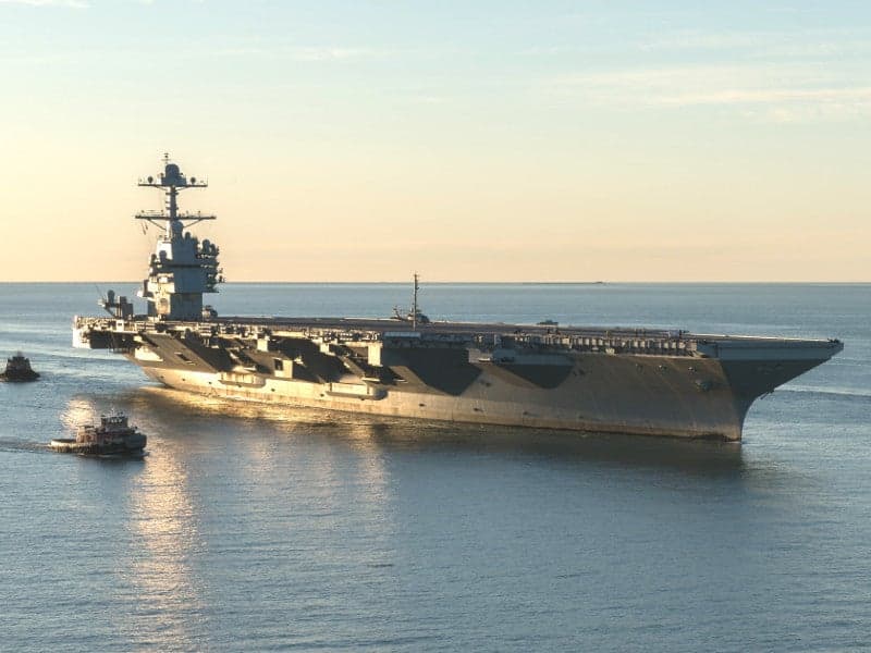 The US Navy’s Newly Delivered Supercarrier Still Needs a Ton of Work