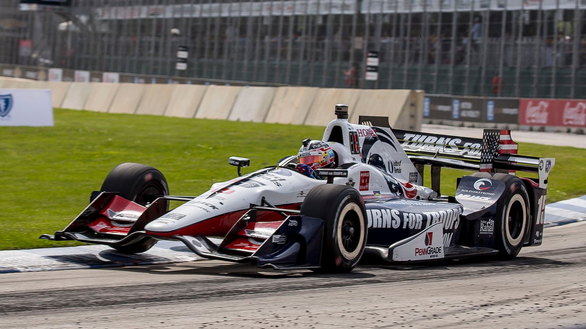 Graham Rahal Wins The First Of IndyCar’s Two Detroit Races