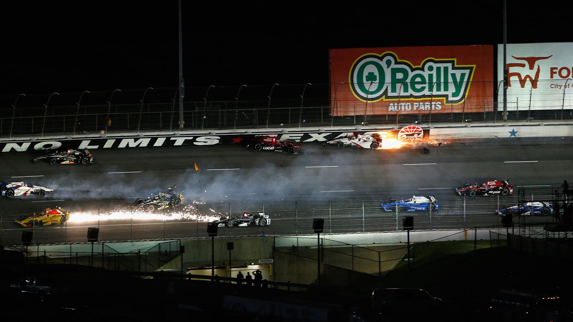 IndyCar Has A Brutal Night At The Texas Motor Speedway