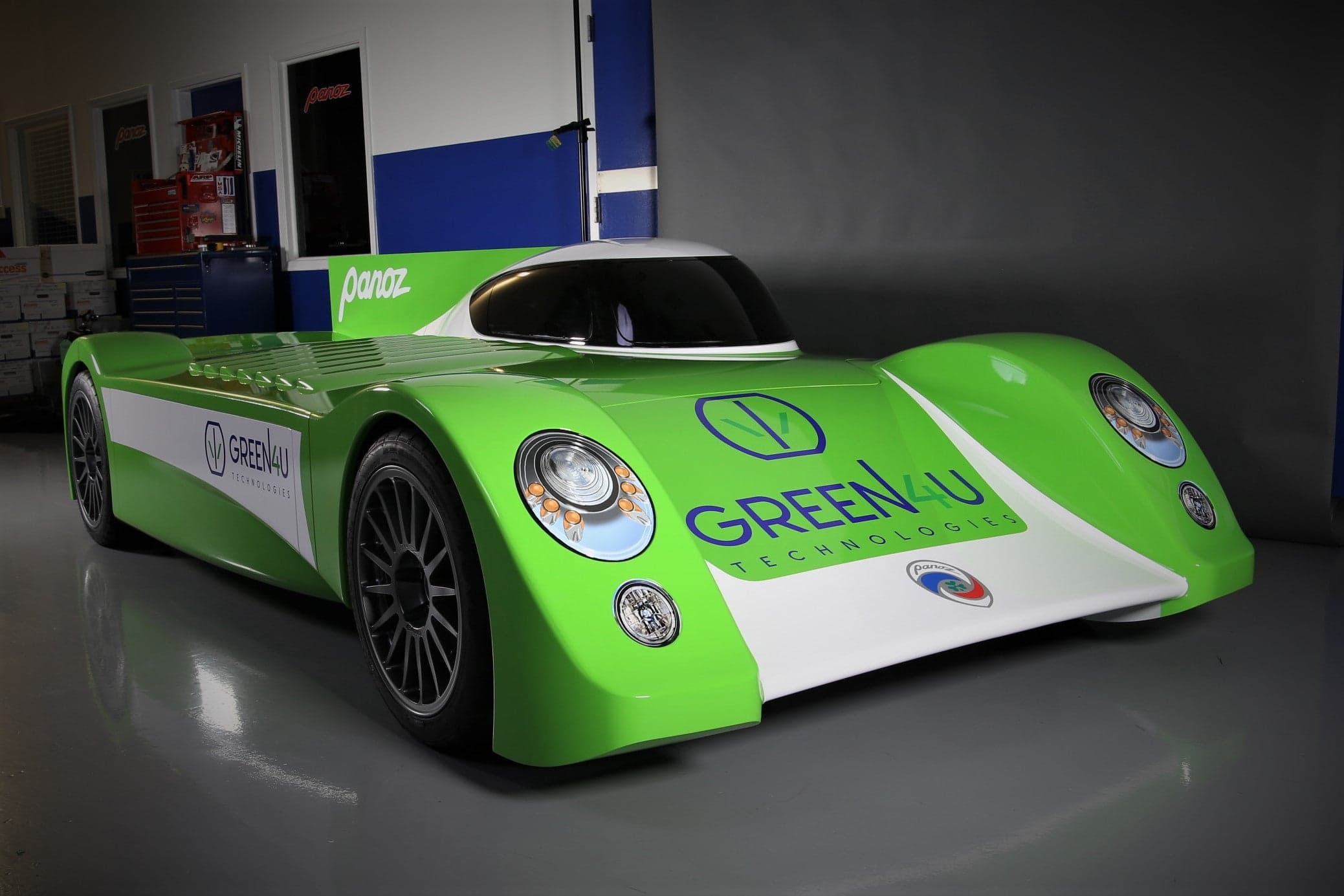 Green4U Unveils Green ‘Green’ Race Car Prototype at Le Mans