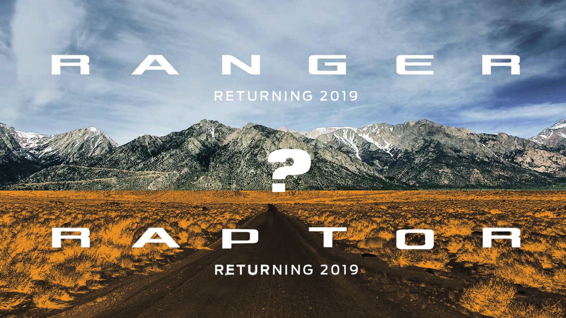 Ford May be Making an Off-Road Version of the Ranger