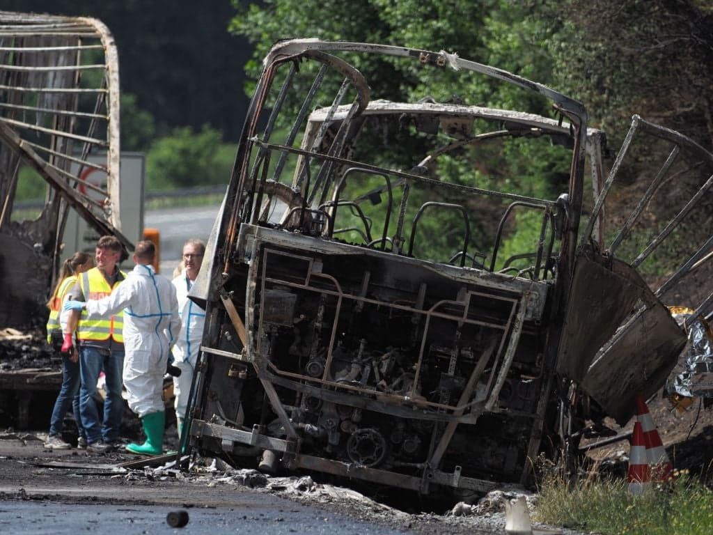 Bus Crash Likely Kills 18 Tourists in Germany
