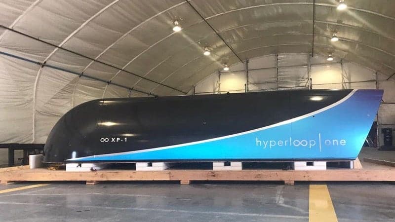Hyperloop One Conducts First Full-System Test