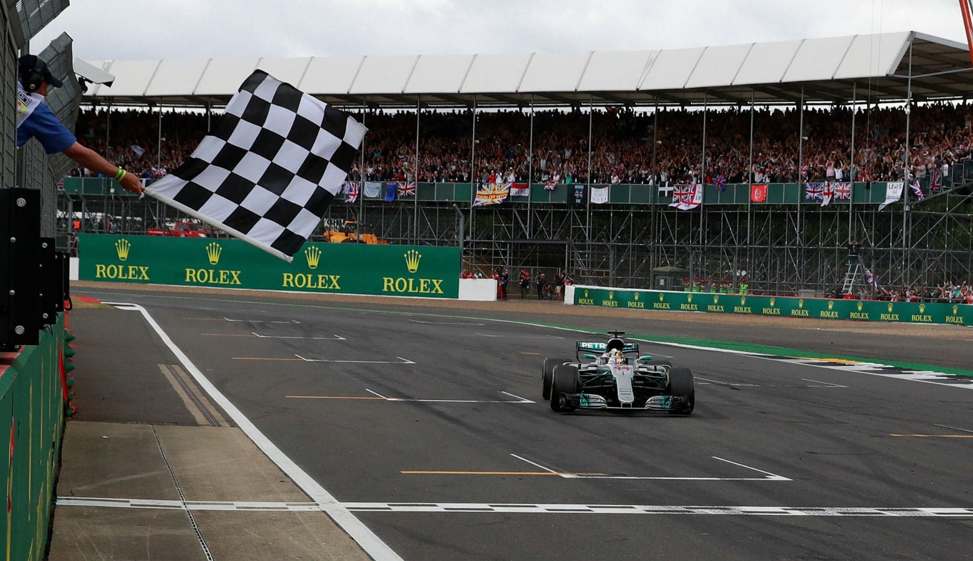 Lewis Hamilton Wins Fourth Consecutive British Grand Prix