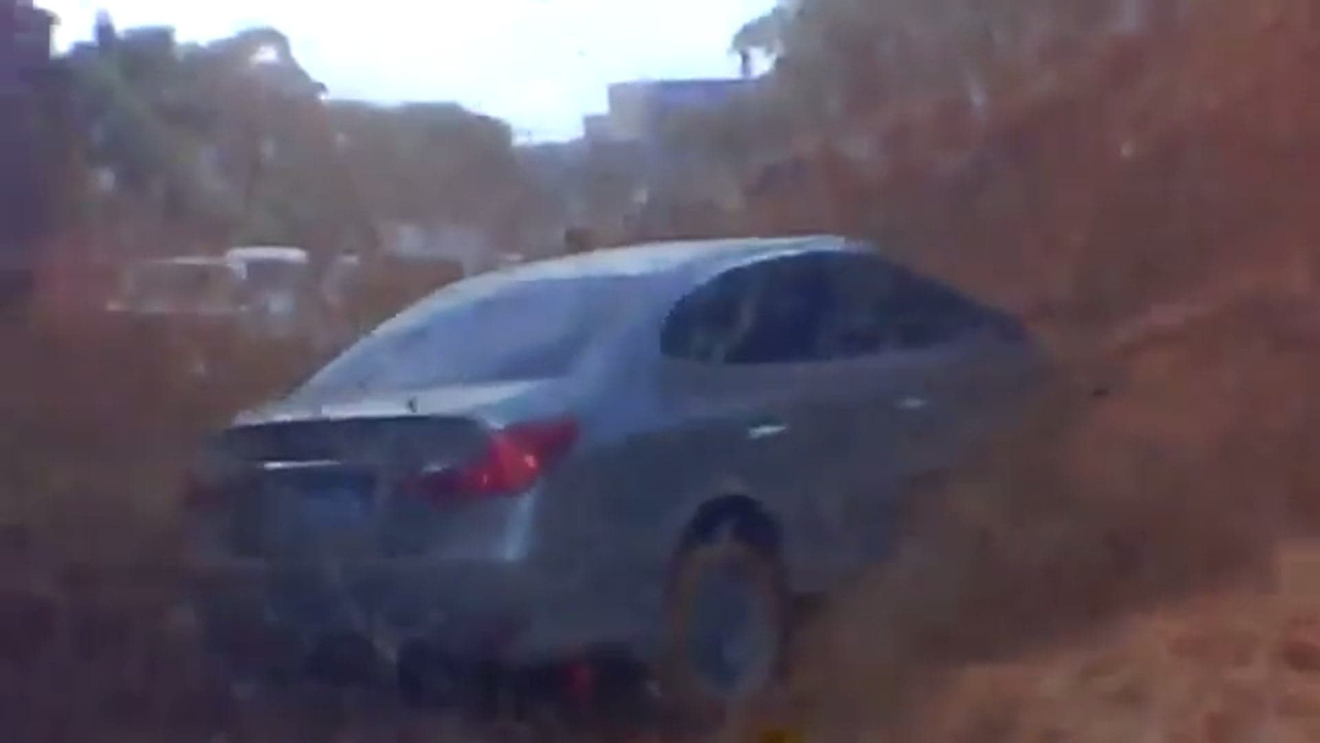 Watch This Mudslide Bury a Highway Full of Cars in an Instant