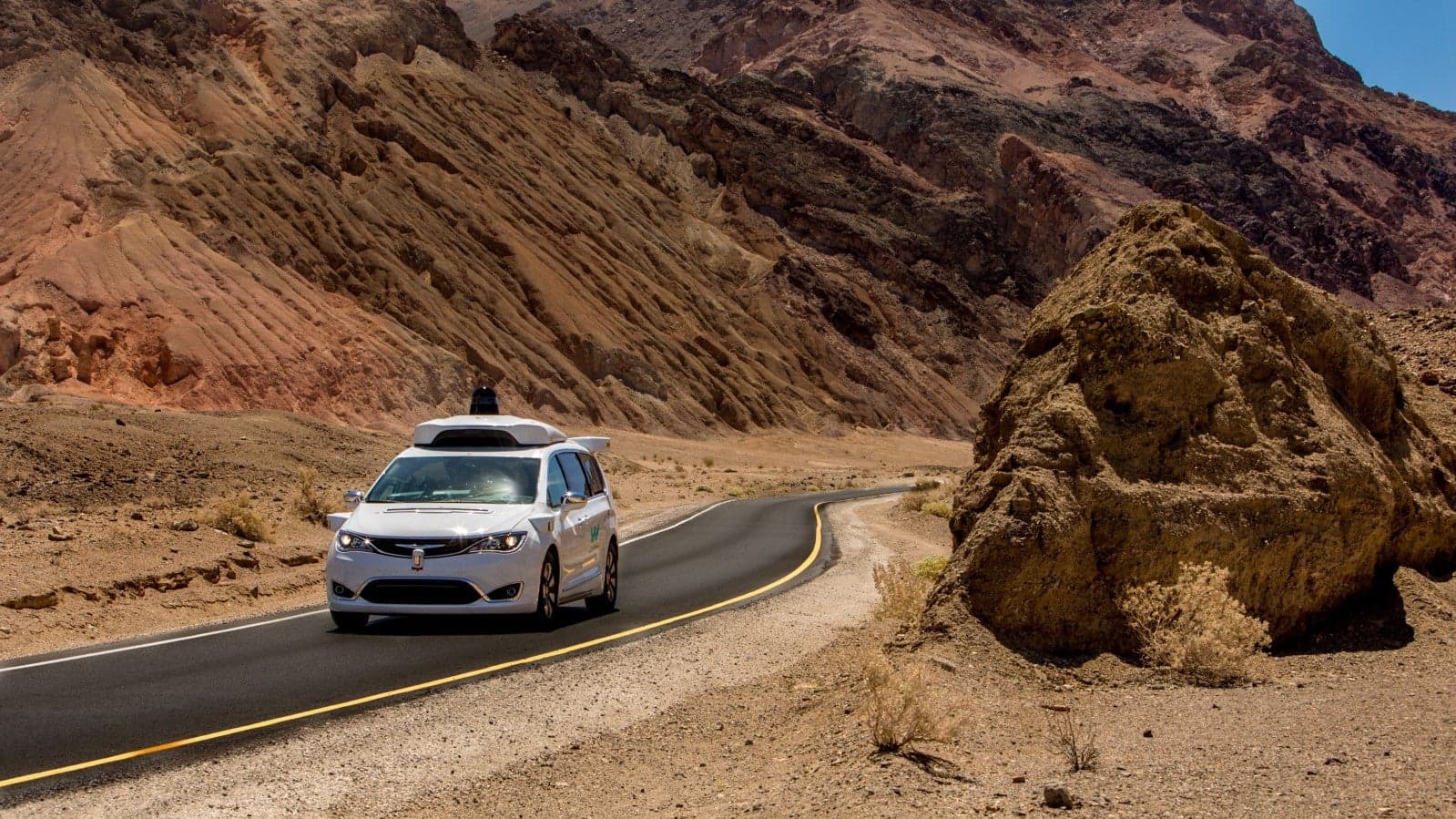 Waymo Took a Self-Driving Car to Death Valley for Extreme Heat Testing