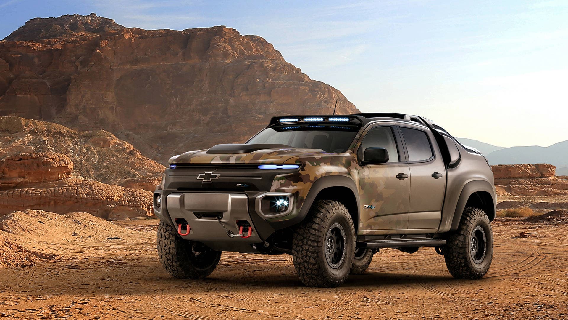 Chevrolet’s Hydrogen Fuel Cell-Powered Colorado ZH2 Undergoing Testing at Fort Carson