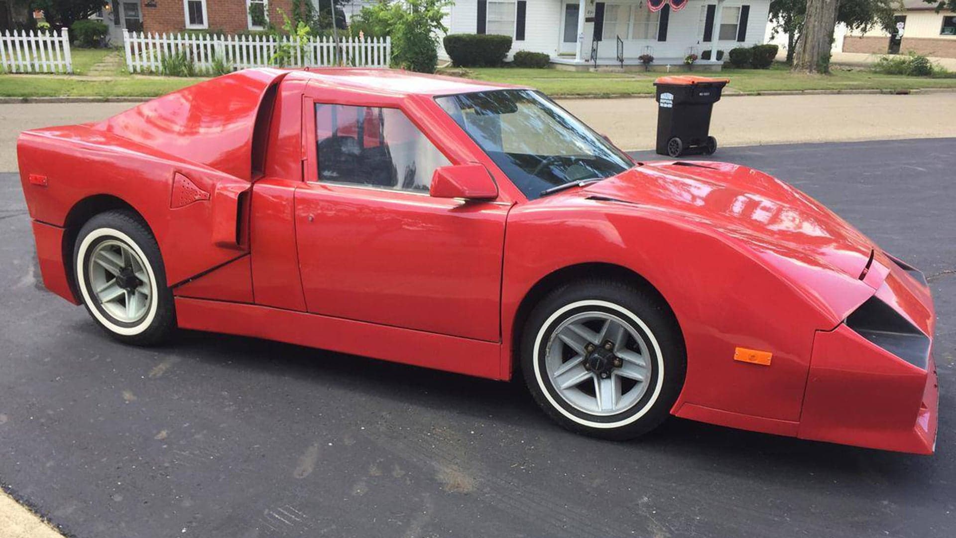 This Pickup-Based, Ferrari-Looking Thing is the Weirdest Custom Car You’ll Ever See
