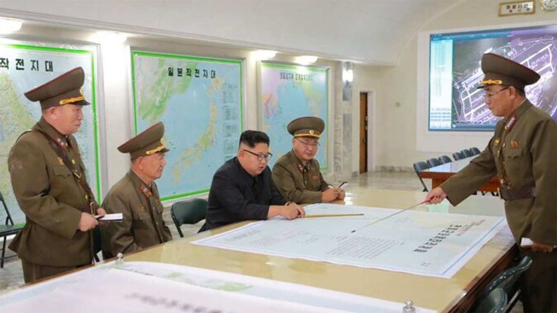Kim Jong Un Studies Guam Attack Plans, Decides To Wait And See