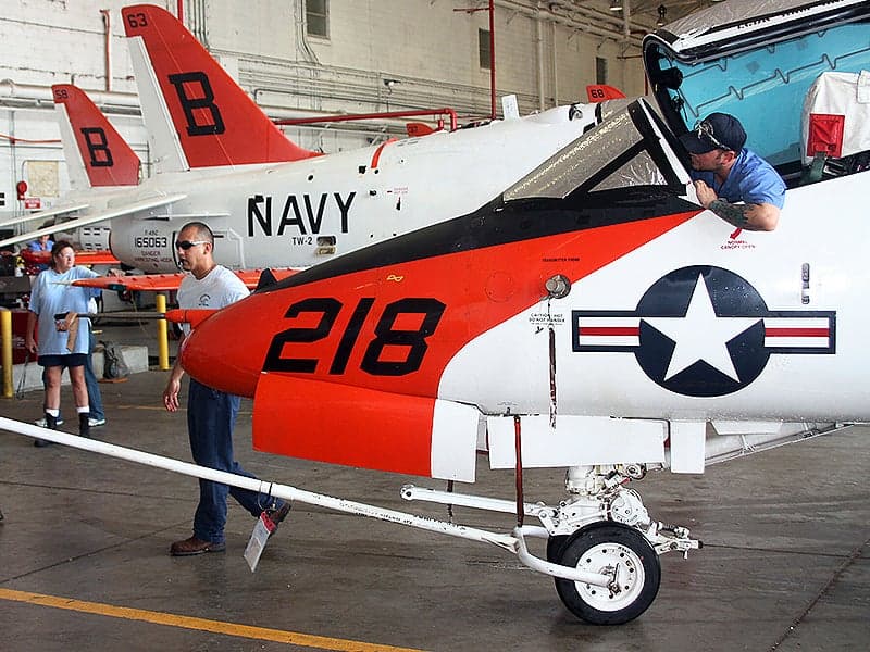 Hurricane Harvey Tracking To Directly Hit Two Major Navy Flight Training Bases