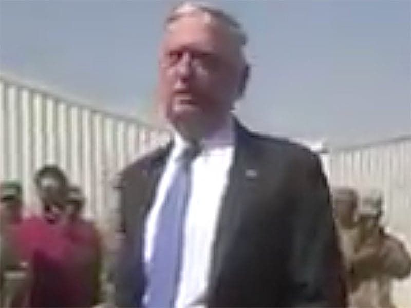 SecDef Mattis Candidly Talks Domestic Social Strife With Troops In Impromptu Speech